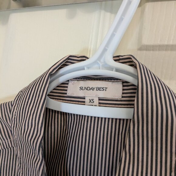 Sunday Best Cepote Shirt XS Striped - Picture 2 of 3
